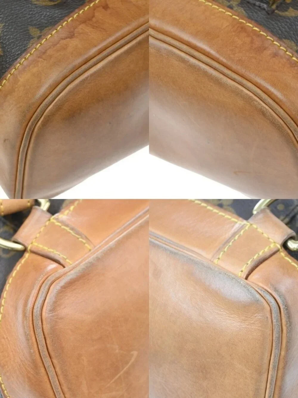 LOUIS VUITTON Montsouris MM Backpack Bag Monogram M51136 France 13KD505
